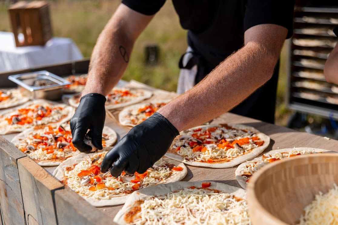 Pizza uit de houtoven